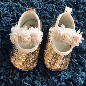 Baby glitter shoes